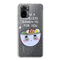 I'm A Hopeless Ramen-Tic For You: Xiaomi Redmi Note 10 Pro Transparant Hoesje