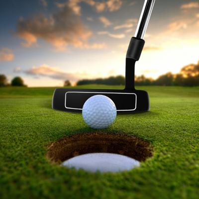 89 cm Mallet Putter van Roestvrij Staal met Roestvrijstalen Kop en Antislip Handgreep Golfclub voor Rechtshandigen Dames Heren