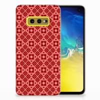Samsung Galaxy S10e | TPU bumper | Batik Rood