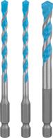 Bosch Accessoires Expert MultiConstruction HEX-9 boor 5/6/8 mm 3-delig - 1 stuk(s) - 2608900584