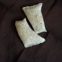 Liwe nekkussen kristalzakjes bergkristallen