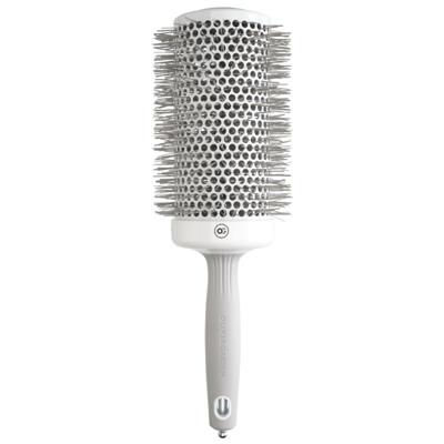 Olivia Garden Wavy Bristles White & Grey Brush Ø65mm Olivia Garden Wavy Bristles White & Grey Brush Ø65mm