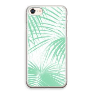 Palmbladeren: iPhone 8 Transparant Hoesje