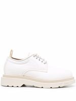 Buttero derbies en cuir - Blanc