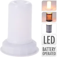 LED Kaarslamp met Vlameffect 9,5cm