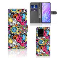 Samsung Galaxy S20 Ultra | Wallet Case | met Pasjes | Punk Rock