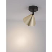 Lyora PlafondlampConico zwart met goud - 9011424