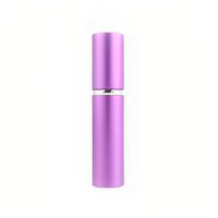 Luxe Mini Parfum Flesje - Navulbaar - 5 ml - Reisflesje - Parfumverstuiver - Mat Paars