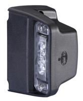 HELLA License plate lights lateral attachment