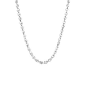 Ketting Fantasieschakel zilver 4,3 mm 40-44 cm