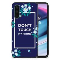 OnePlus Nord CE 5G | Telefoon Hoesje | Flowers Blue DTMP
