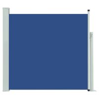 vidaXL Tuinscherm uittrekbaar 170x300 cm blauw - thumbnail