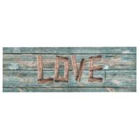 VidaXL Keukenmat wasbaar love 60x300 cm