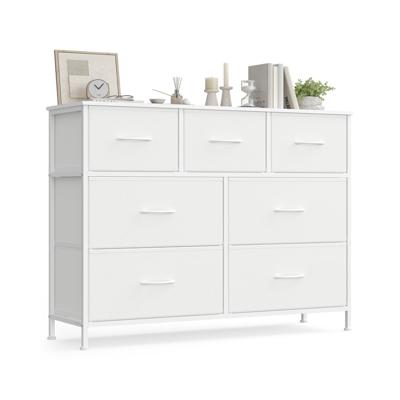 Commode met Stoffen Laden voor Geordende Opbergruimte Commode met Stoffen Laden voor Geordende Opbergruimte