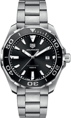 Horlogeband Tag Heuer WAY101A Staal 21.5mm