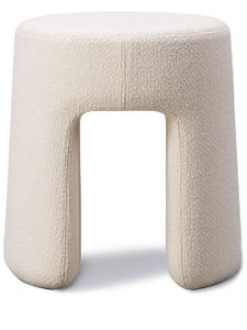 Fredericia Furniture pouffe Sequoia en fil bouclé - Blanc