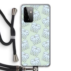 Octopussen: Samsung Galaxy A72 5G Transparant Hoesje met koord