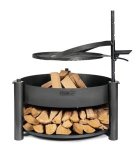 CookKing Multi-functionele Vuurschaal Montana X met Grillrooster 60 cm