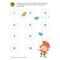 Deltas Oefenboek afwasbaar papier leuke telspelletjes (5-6 j.)