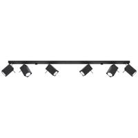 Plafondlamp MERIDA 6L zwart