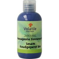 Volatile massageolie sesam zonnewarmte