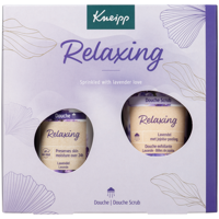 Kneipp Relaxing Douche & Douche Scrub Geschenkset