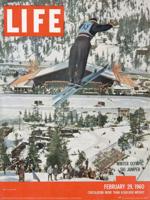 Kunstdruk Time Life Olympic Ski Jumper 30x40cm
