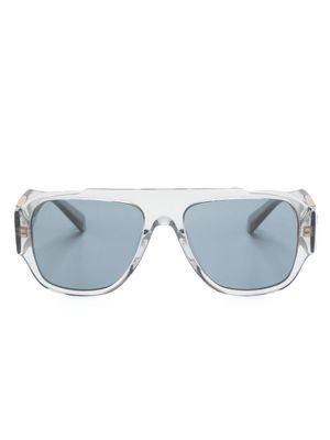 Versace Eyewear lunettes de soleil Macy's à monture carrée - Gris