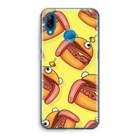 Hamburger: Huawei P20 Lite Transparant Hoesje