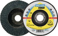 Klingspor Lamellenschuurschijf | d. 115 mm korreling 40 6graden conisch | RVS zirkoniumkorund | 10 stuks - 321689 321689 - thumbnail