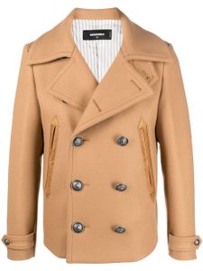 DSQUARED2 manteau à boutonnière croisée - Tons neutres