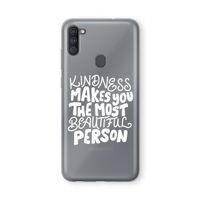 The prettiest: Samsung Galaxy A11 Transparant Hoesje