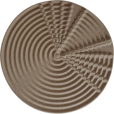 Moooi Carpets - Vloerkleed Timeframe - Dunes Midnight Wool -