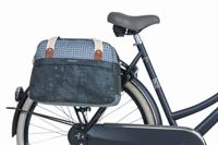 Fietstas Basil Bohème Carry All 18 liter 44 x 17 x 31 cm - blauw