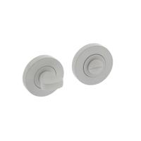 Intersteel Rozet met toilet-/badkamersluiting verdekt 52x10mm - wit - thumbnail