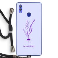 Be a wildflower: Honor Note 10 Transparant Hoesje met koord