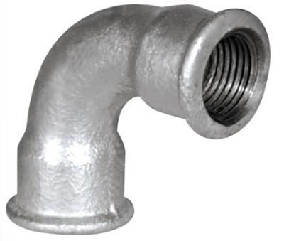 Kirchhoff Bocht van smeedbaar ijzer 90°, verzinkt, 1/2"IT, (2a) - 989681055