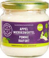 Your Organic Nat Sandwichspread appel mierikswortel bio