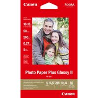 Inkjetpapier Canon PP-201 10x15cm 260gr glans 50vel