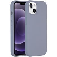 Accezz Liquid Silicone voor Apple iPhone 13 Telefoonhoesje Paars