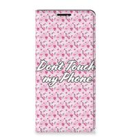 Motorola Edge 20 Pro Design Case Flowers Pink DTMP