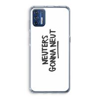 Neuters: Motorola Moto G9 Plus Transparant Hoesje