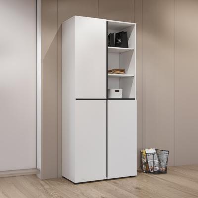 Home365 Opbergkast Crotone - 3-deurs - Wit