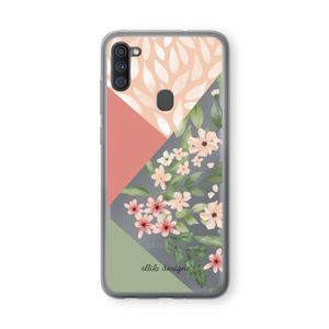 Sweet heaven geometrics: Samsung Galaxy A11 Transparant Hoesje