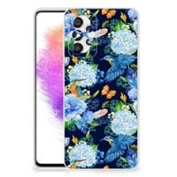 Smartphone hoesje voor Samsung Galaxy A73 5G Watercolor Paars