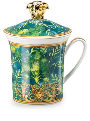 Versace tasse Jungle en porcelaine - Vert