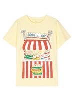 Stella McCartney Kids t-shirt Crunchy Lunchy - Jaune