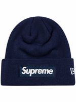 Supreme x New Era bonnet à logo Box - Bleu