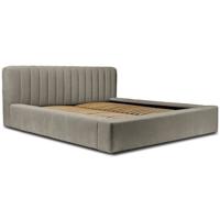 Trae Mobler Como140 x 200 cm Gestoffeerd Bed Taupe