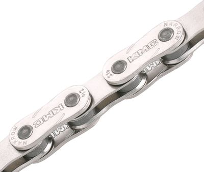 Km C z1-ehx fietsketting smal 1/2x3/32 112 schakels zilver